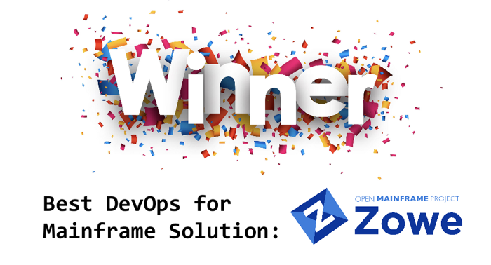 winner best DevOps solution for mainframes